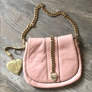 Juicy Couture Light Pink Leather Purse